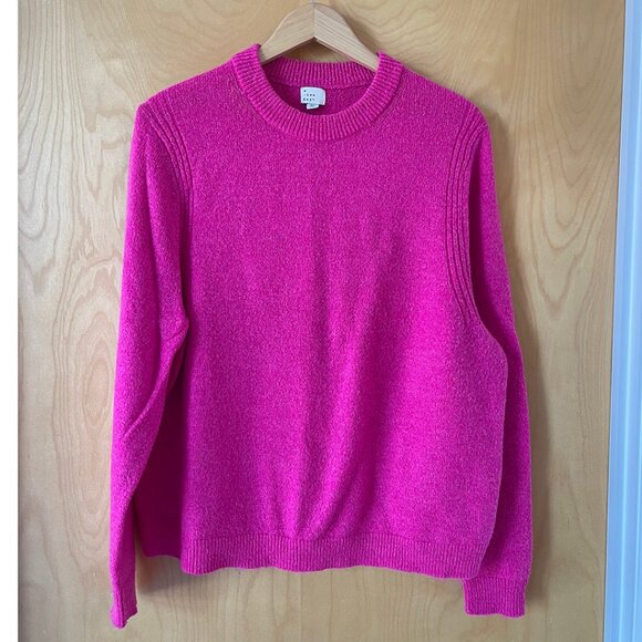 A NEW DAY CREW NECK PINK SWEATER SIZE L - Picture 1 of 2
